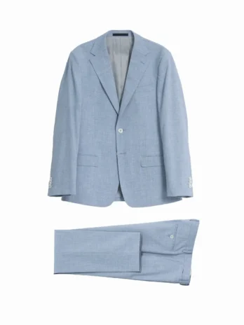 TRAJE FIL A FIL AZUL CLARO